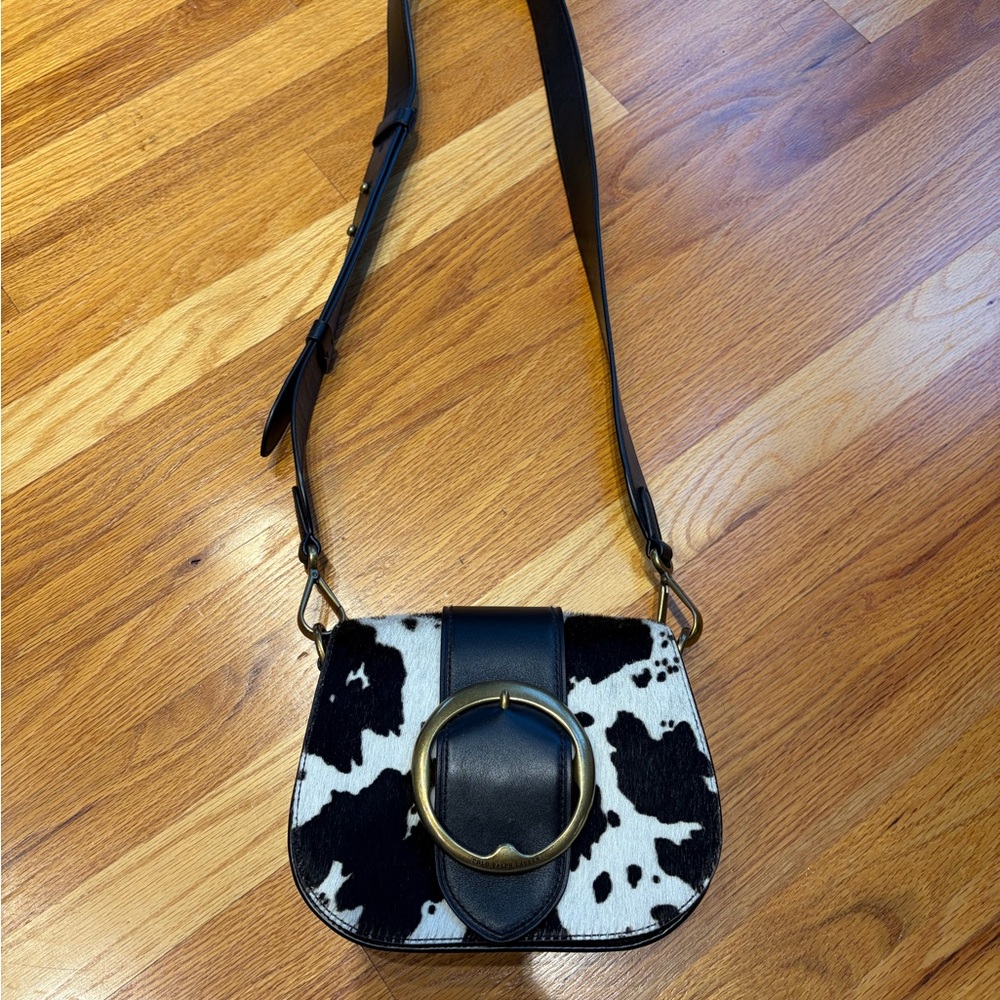 Polo by Ralph Lauren Black and White Crossbody Bag